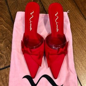 Gorgeous Red Nina Heels